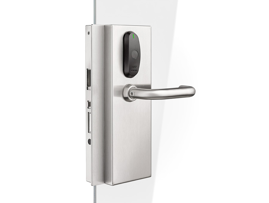 XS4 Glass door